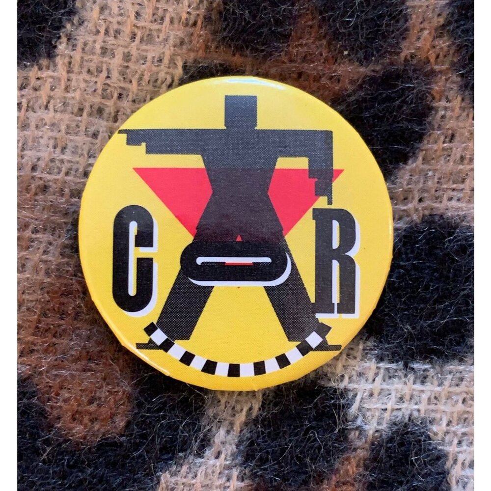Vtg 1988 CHIEFS OF RELIEF PROMO PIN PINBACK BADGE BUTTON Bow Wow Wow Sex Pistols